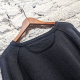 META
DARK GREY JERSEY SWEATER