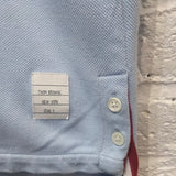 THOM BROWNE
SKY BLUE COTTON
POLO SHIRT
SIZE : 2