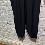 EMPORIO ARMANI BLACK JUMPSUIT WITH BRACES