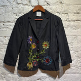MOSCHINO CHEAP&CHIC GEM FLOWER JACKET