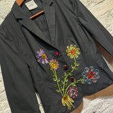 MOSCHINO CHEAP&CHIC GEM FLOWER JACKET