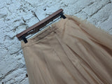 SIMONE ROCHA X H&M
NUDE SHEER FRILL RUCHED SKIRT