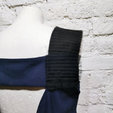 DAMIR DOMA 
Navy and black dress
SIZE S