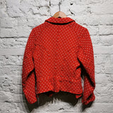 COMME des GARÇONS
COMME des GARÇONS
RED / WHITE POLKA DOT
WOOL JACKET
