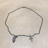 PAUL SMITH
HEART AND CROSS CHARM NECKLACE