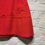 VIVIENNE WESTWOOD
1990s vintage Gold Label Summer Red cotton Crinnie Skirt