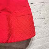 VIVIENNE WESTWOOD
1990s vintage Gold Label Summer Red cotton Crinnie Skirt