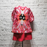 VIVIENNE WESTWOOD
1990s vintage Gold Label Summer Red cotton Crinnie Skirt