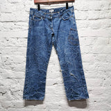 PAUL SMITH
CREASED JEANS
SIZE 40