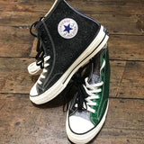 JW ANDERSON
CONVERSE CHUCKS
BLACK GREEN BLUE
GLITTER uk 9