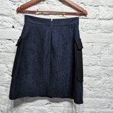 N21
WOOL AND LACE SKIRT
SIZE UK 8