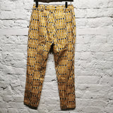 TOTEM
YELLOW PRINTED
COTTON TROUSERS
SIZE O XS