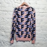 PAUL SMITH
PINK BLUE NAVY COTTON JUMPER
SIZE M