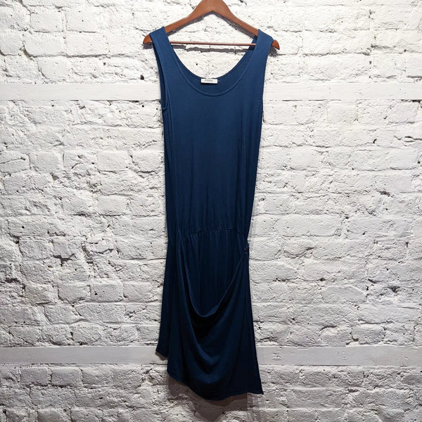 NICOLE FARHI
BLUE ASYMMETRIC DRESS