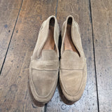 ALEXANDER MCQUEEN 
SUEDE LEATHER LOAFERS
SIZE 44