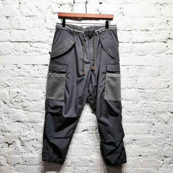 SETT INCORPORATED
GREY CARGO TROUSERS