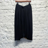 JUNYA WATANABE
BLACK HAREM CHIFFON PANTS/SKIRT 
SIZE S