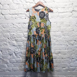 MSGM 
LACE PRINT DRESS