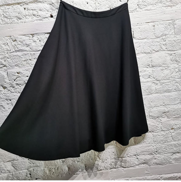 Martin Margiela 
S/S 2002
Black
Flared Skirt