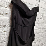 PROENZA SCHOULER BLACK COCKTAIL DRESS  SIZE 6