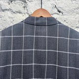 PAUL SMITH GREY CHECK WOOL SUIT SIZE 40R/50R